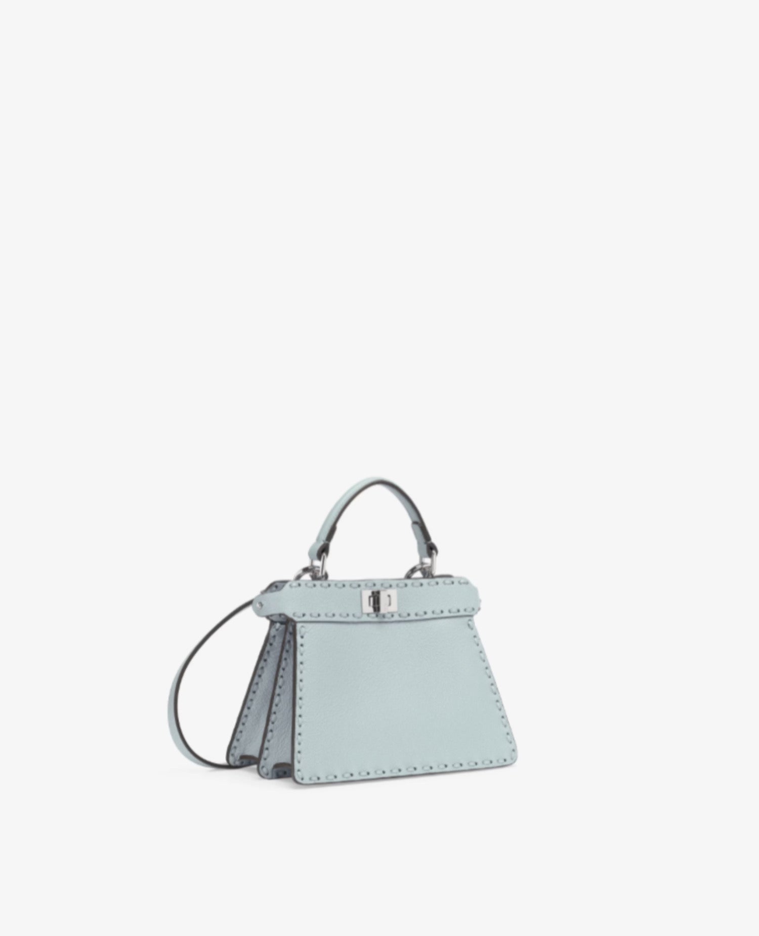 FND Peekaboo ISeeU Petite Light Blue Selleria Bag - FND Image