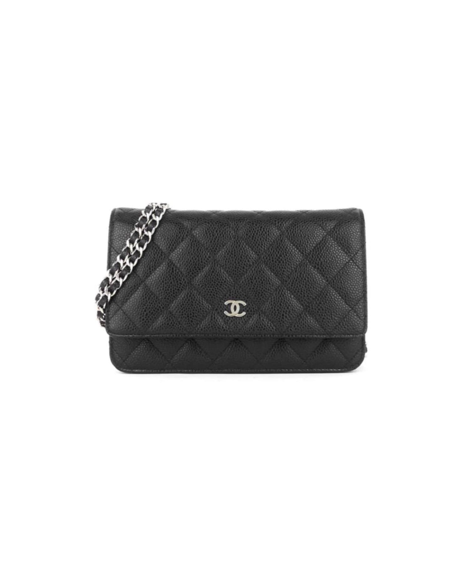 COCO wallet On Chain Caviar Bag Silver Hardware