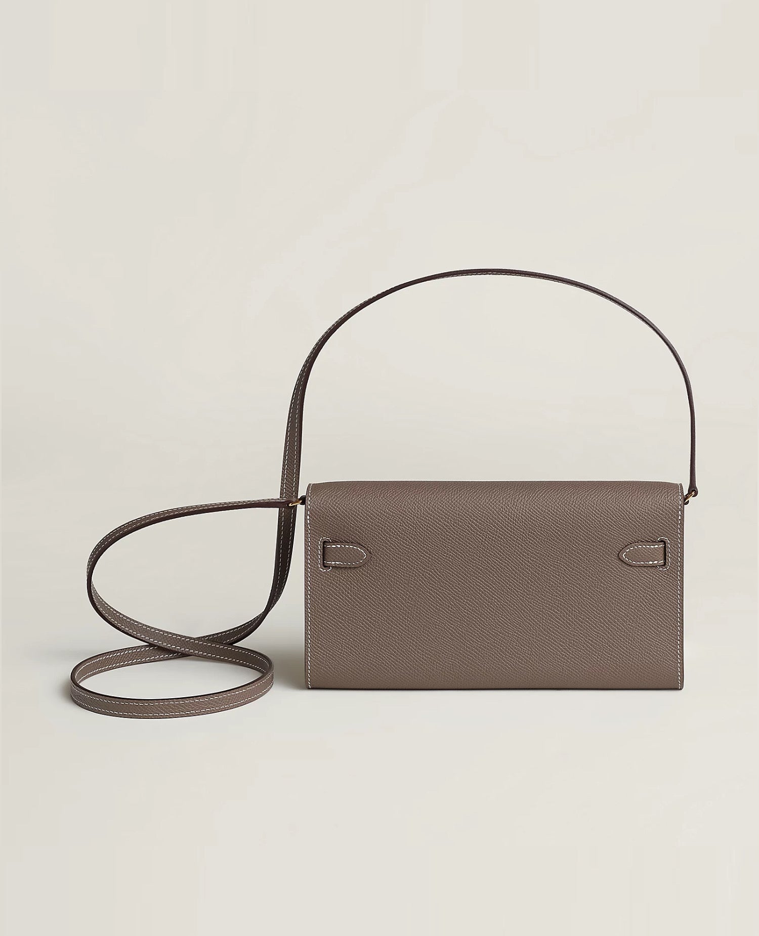 HMS Kelly Classique To Go wallet Etoupe Epsom