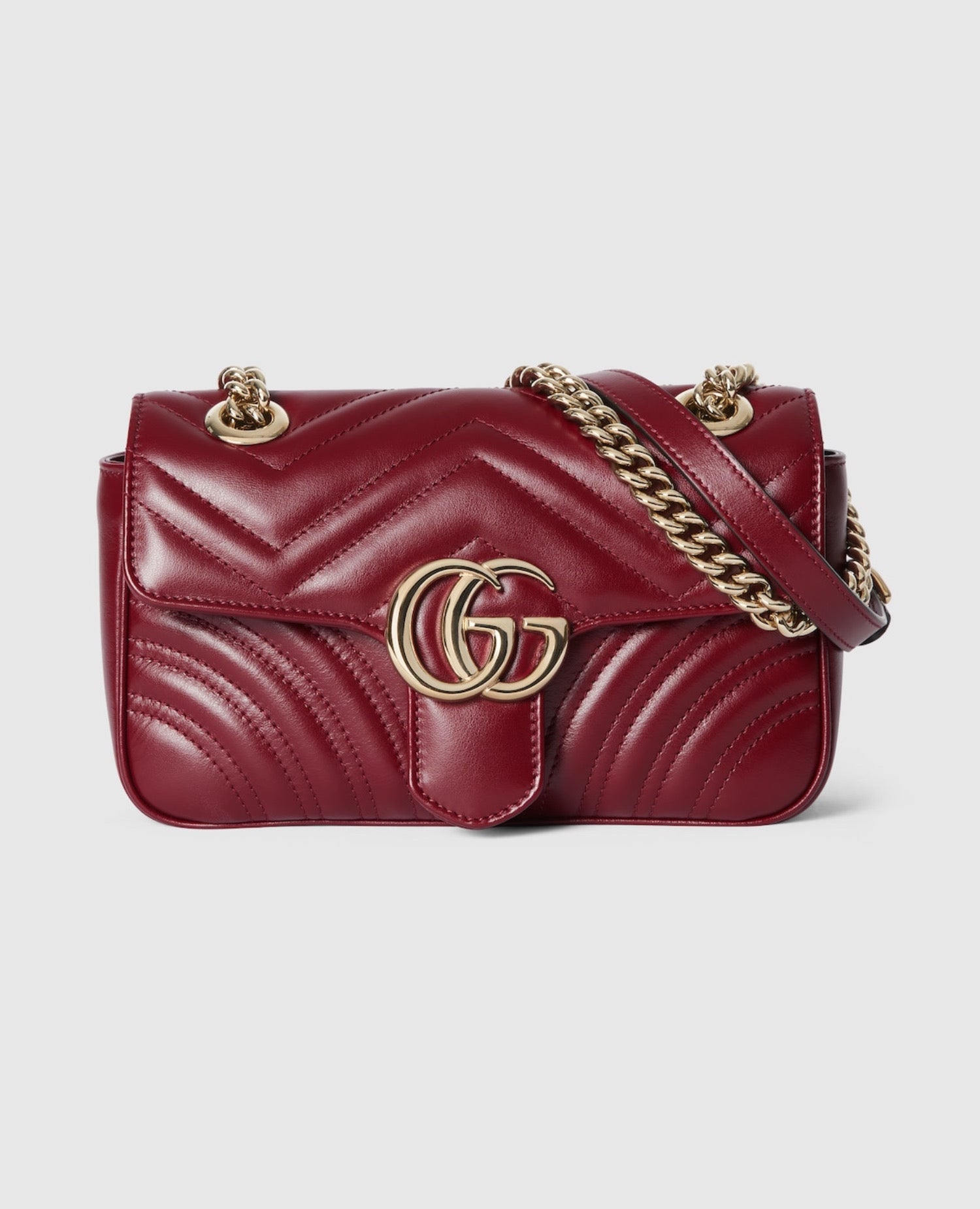 GCC GG Marmont Mini Shoulder Bag Red