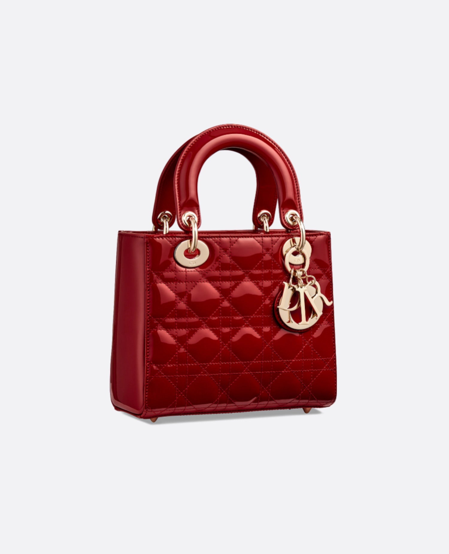 DR Small Lady DR Bag Cherry Red Patent