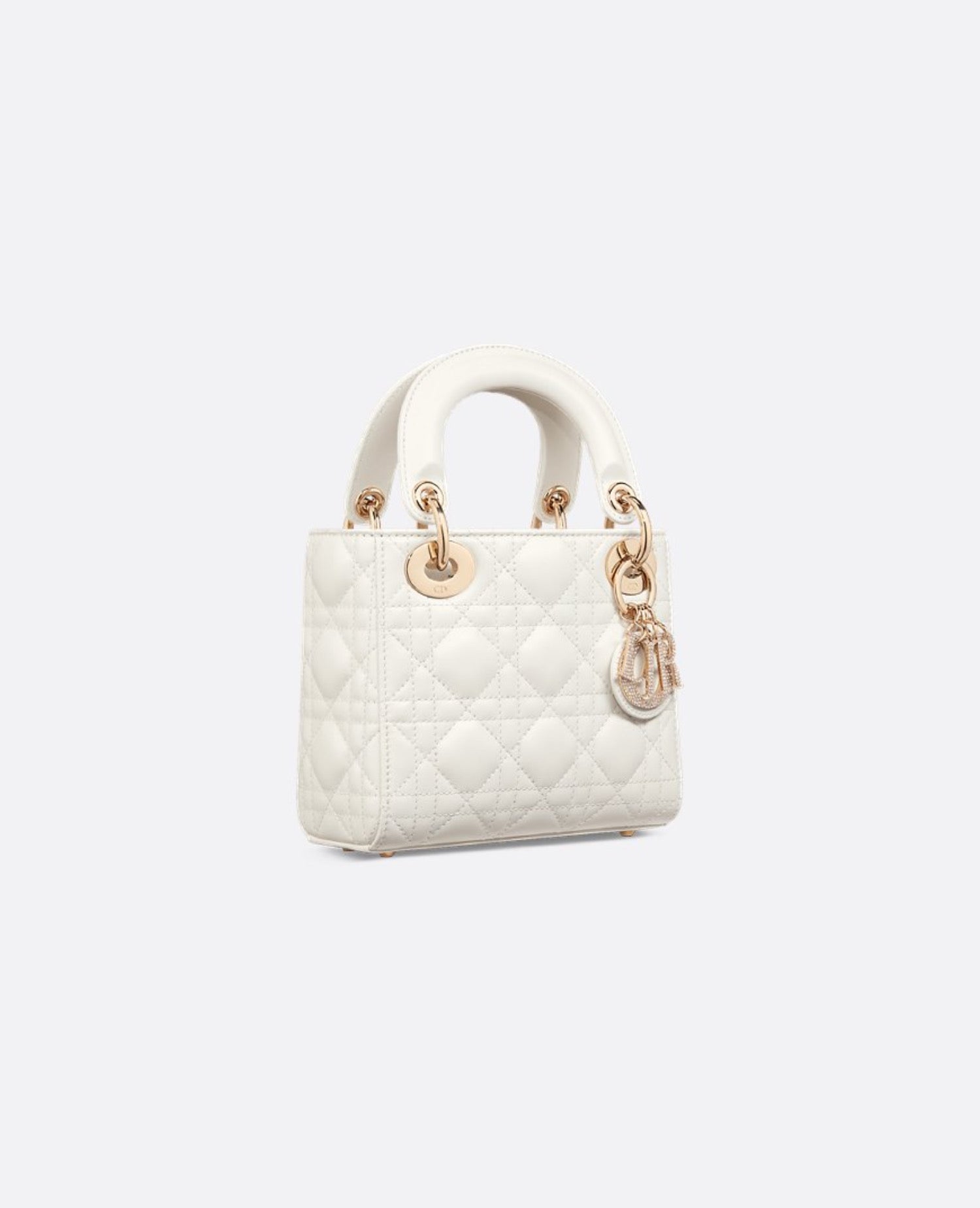 DR Mini Lady DR Bag
Latte Cannage Lambskin