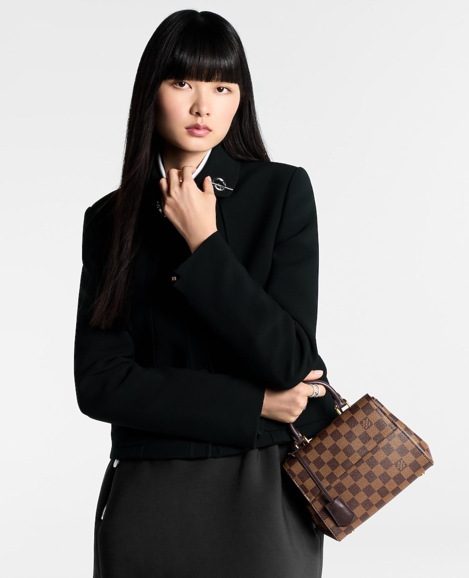 LVN Cluny Mini Brown Damier Ebene