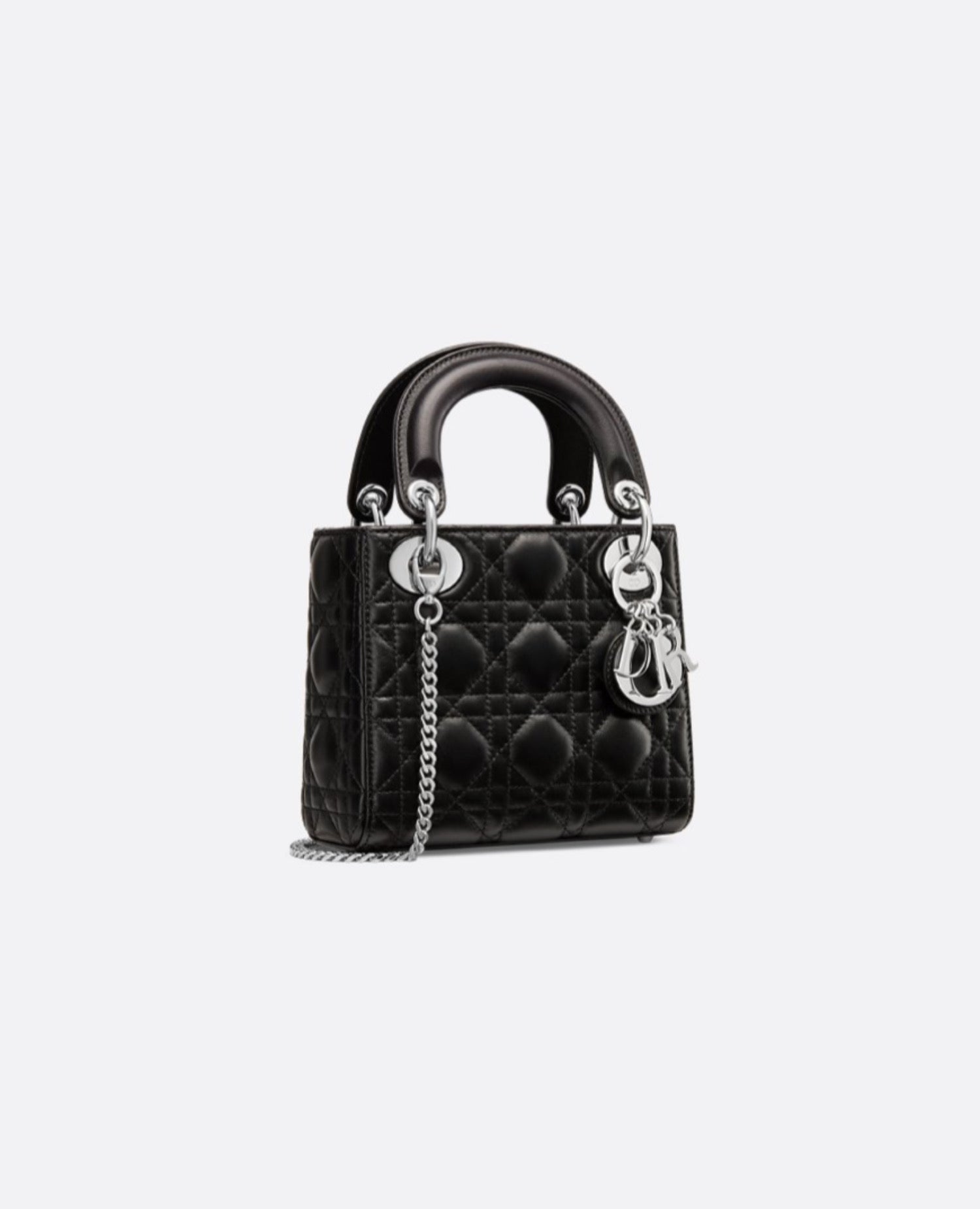 DR Mini Lady DR Bag
Black Silver Hardware