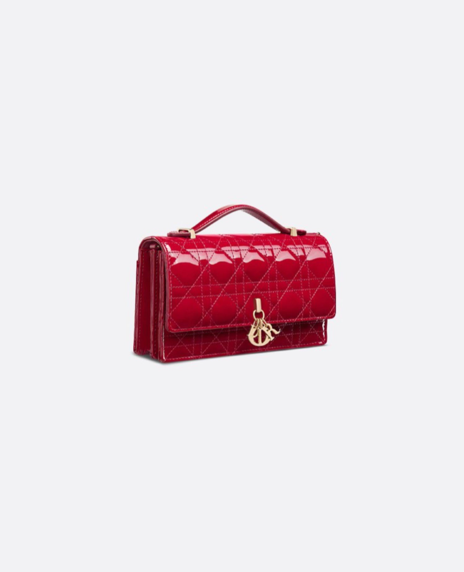 DR Mini Miss Bag Cherry Red Patent