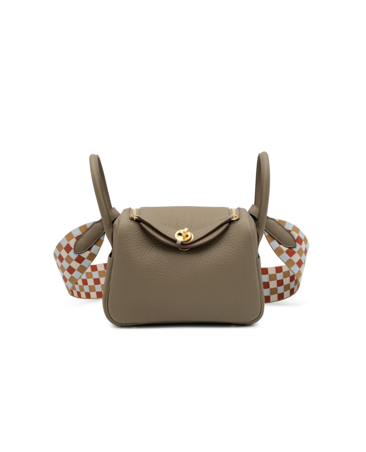 HMS Lindy Mini Bag Etoupe Clemence
