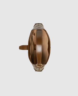 GCC Jackie 1961 Small Shoulder Bag Beige & Ebony - GCC Image