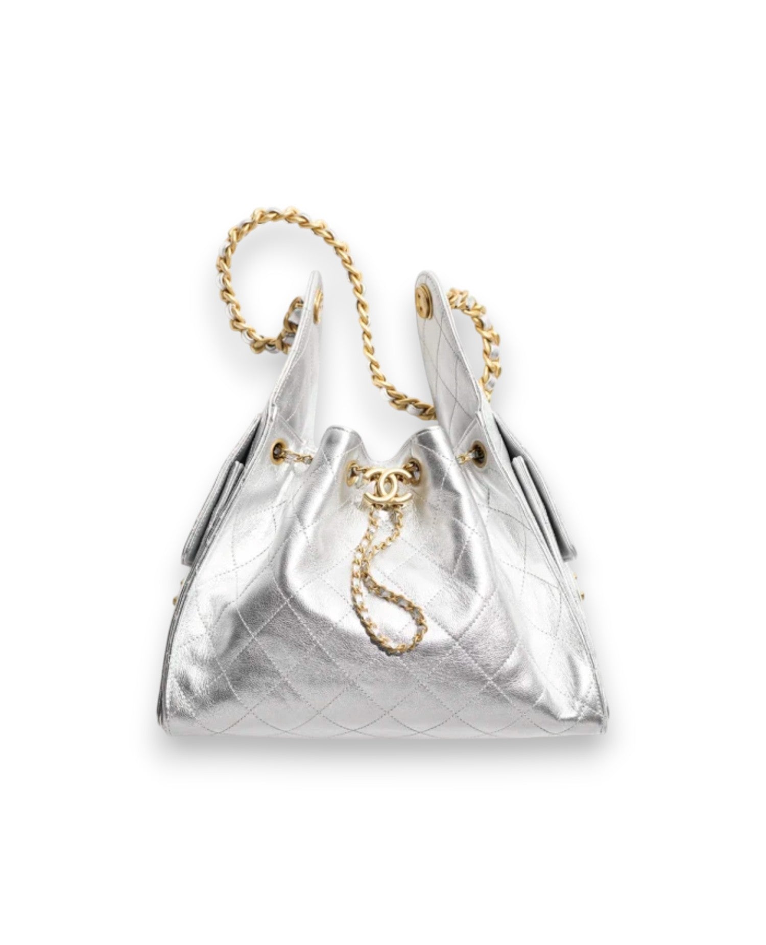 COCO 25 SMALL HANDBAG Silvery