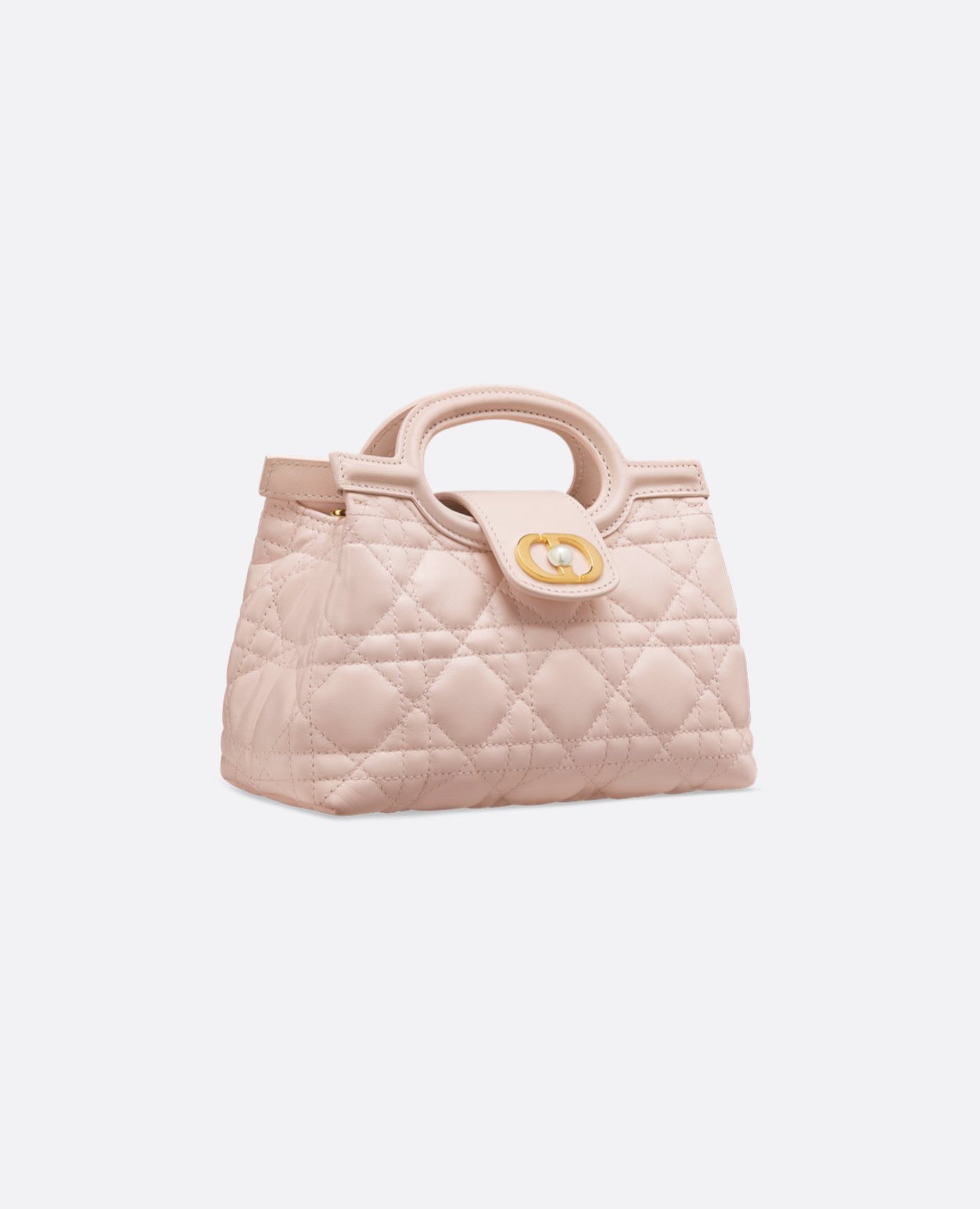 DR Jolie Top Handle Mini Bag
Powder Pink Cannage Lambskin