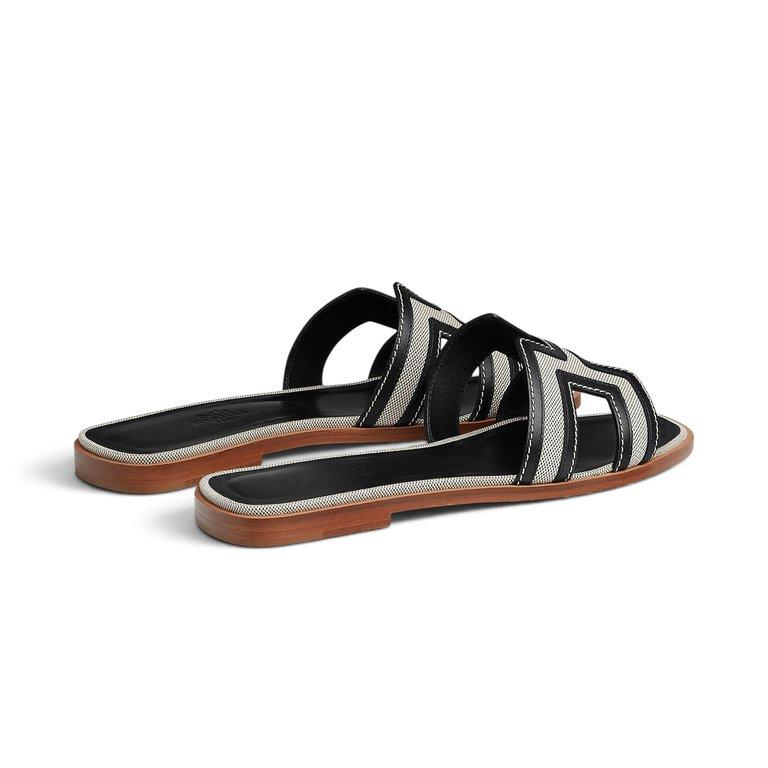 HMS Oran sandal Prunoir / Noir
