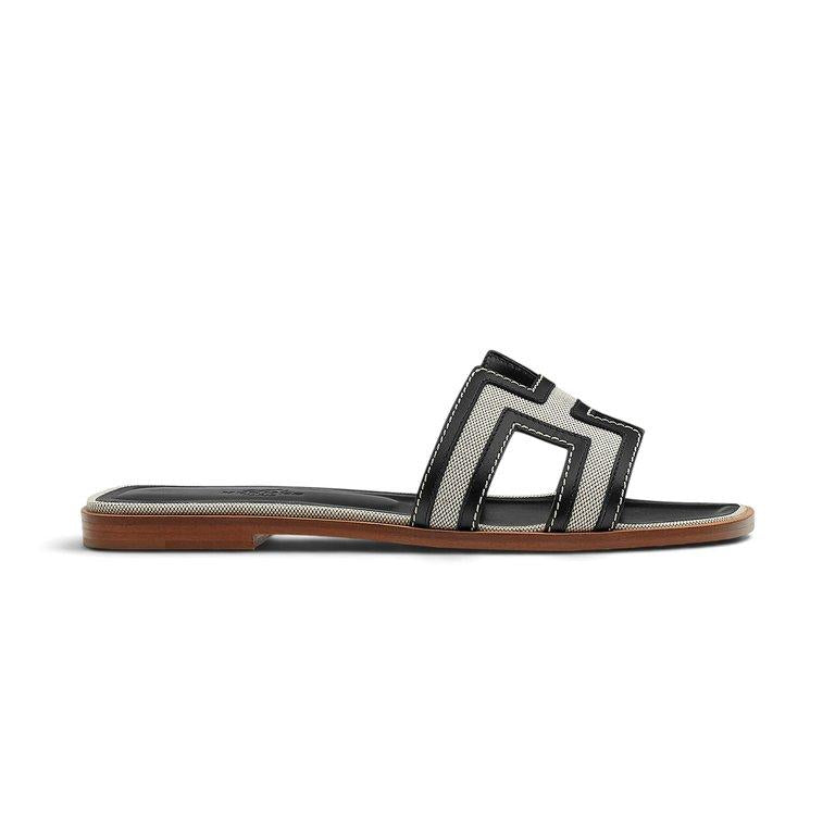 HMS Oran sandal Prunoir / Noir