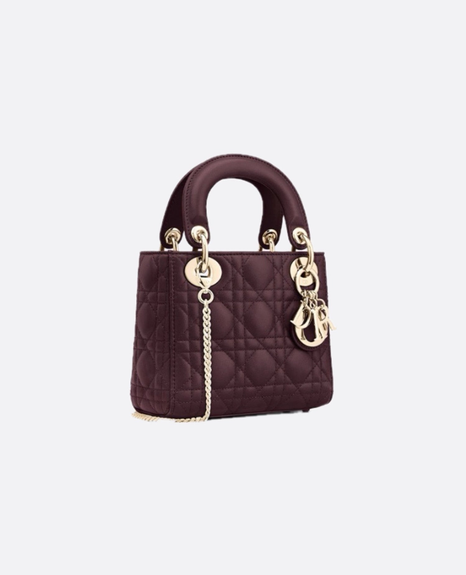 DR Mini Lady DR Bag Burgundy Patent