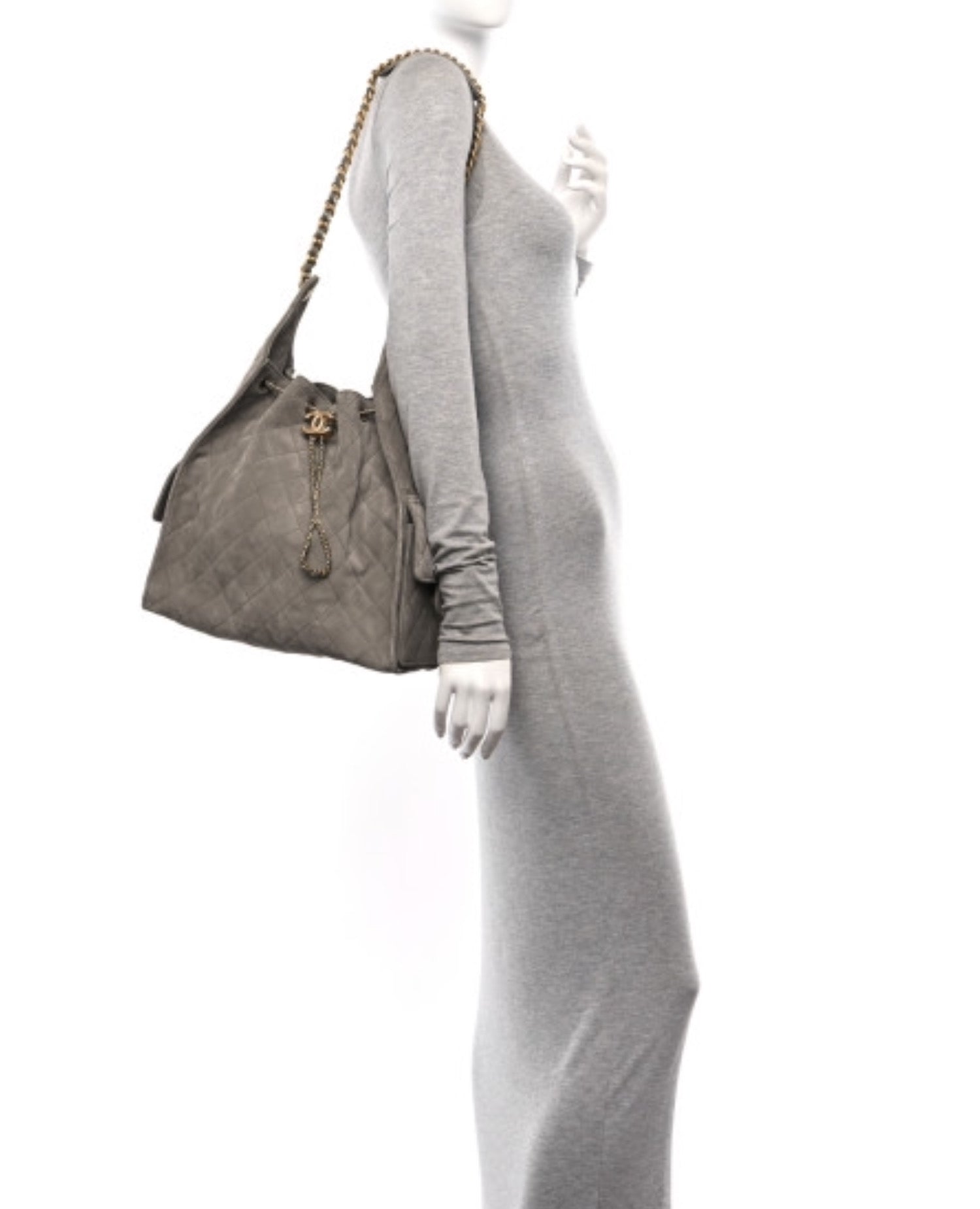 COCO COCO 25 Medium Handbag Grey