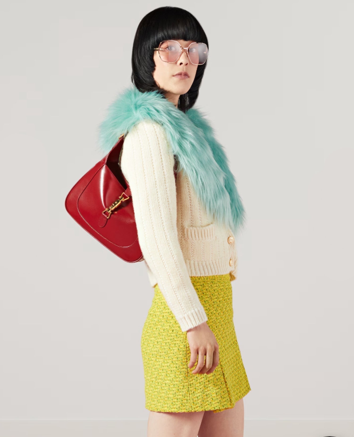 GCC Jackie 1961 Small Shoulder Bag Red