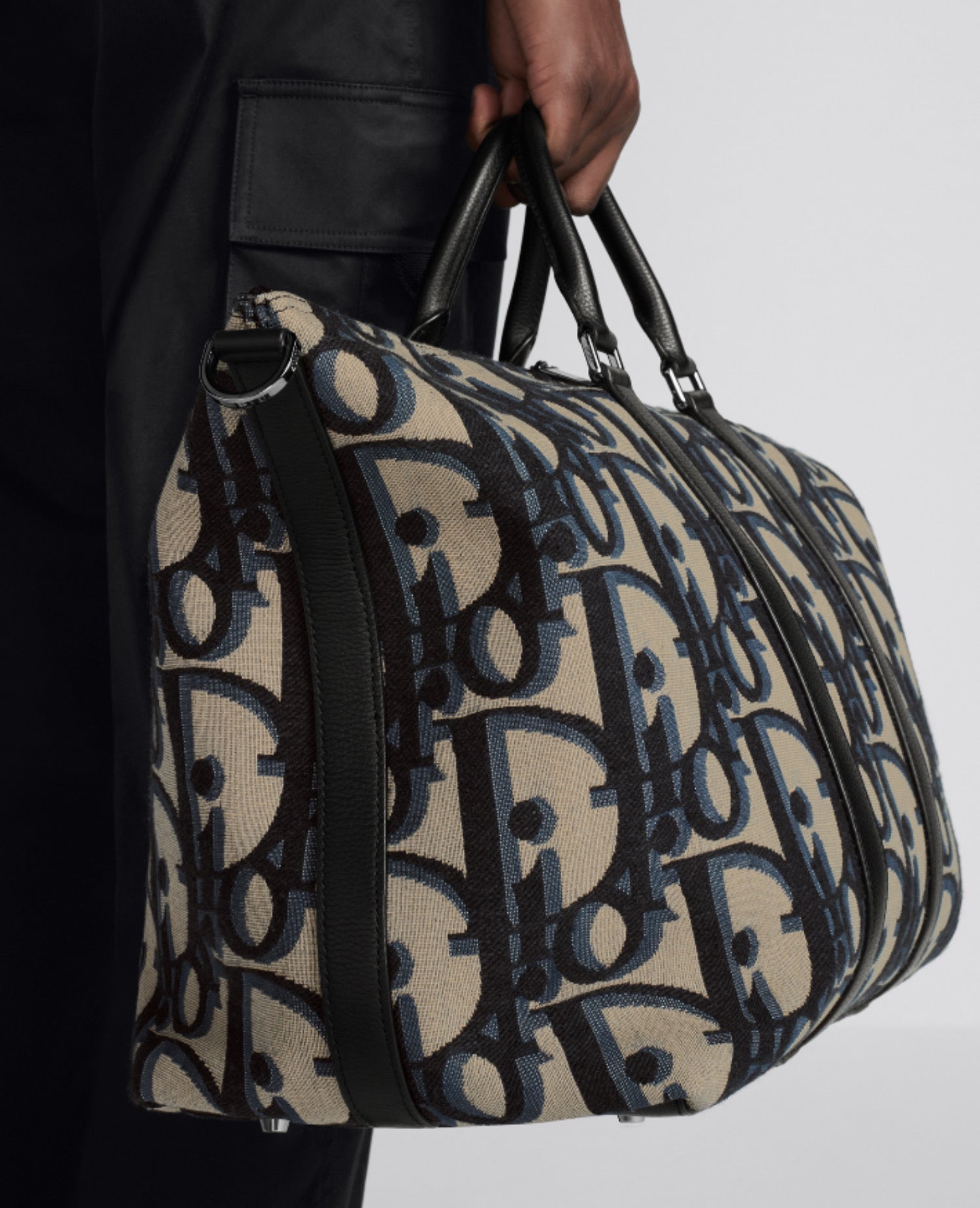 DR Weekender 40 Beige And Black Maxi Oblique