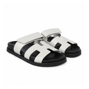 HMS Chypre Sandal Goatskin White