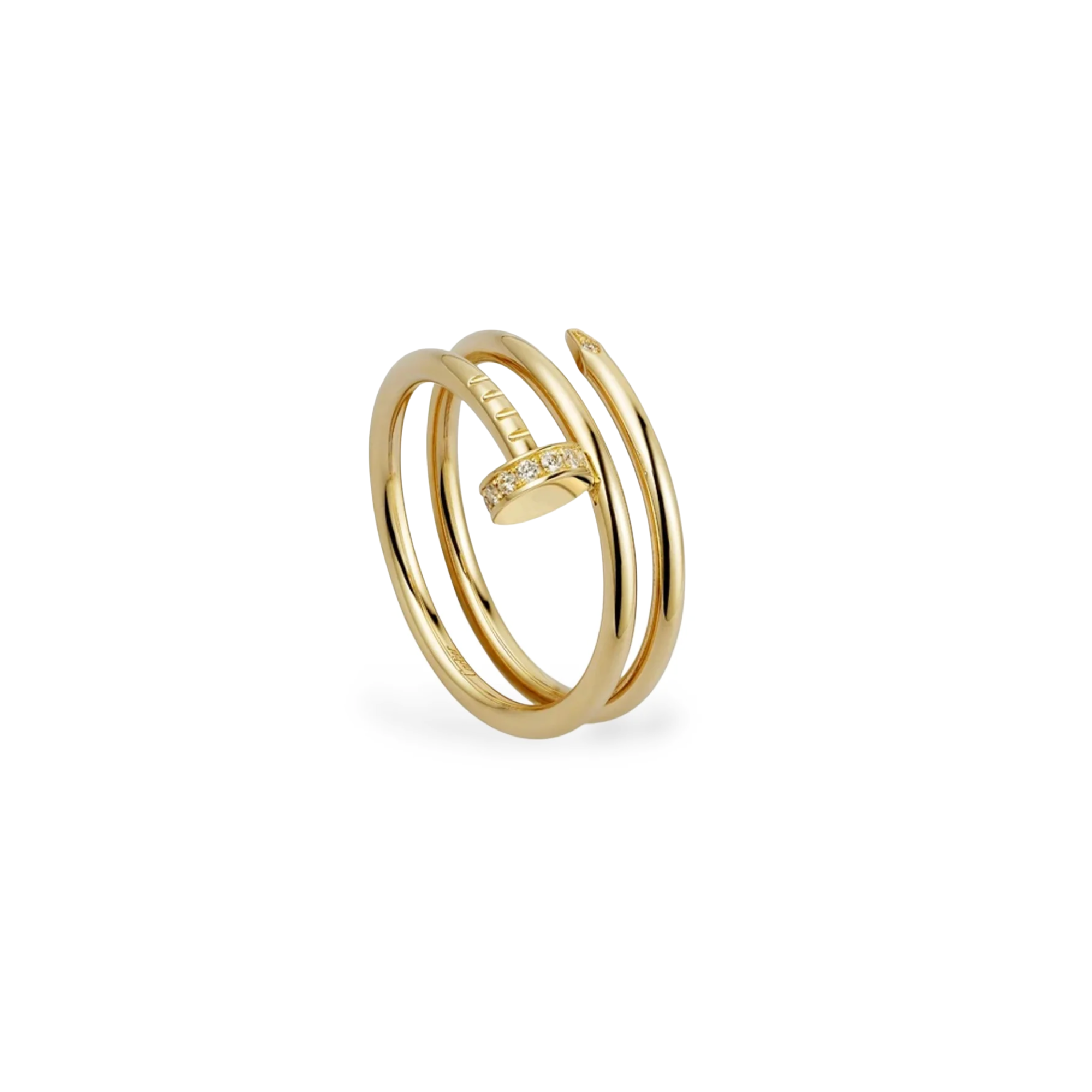 CRT Juste un Clou Ring, double, diamonds