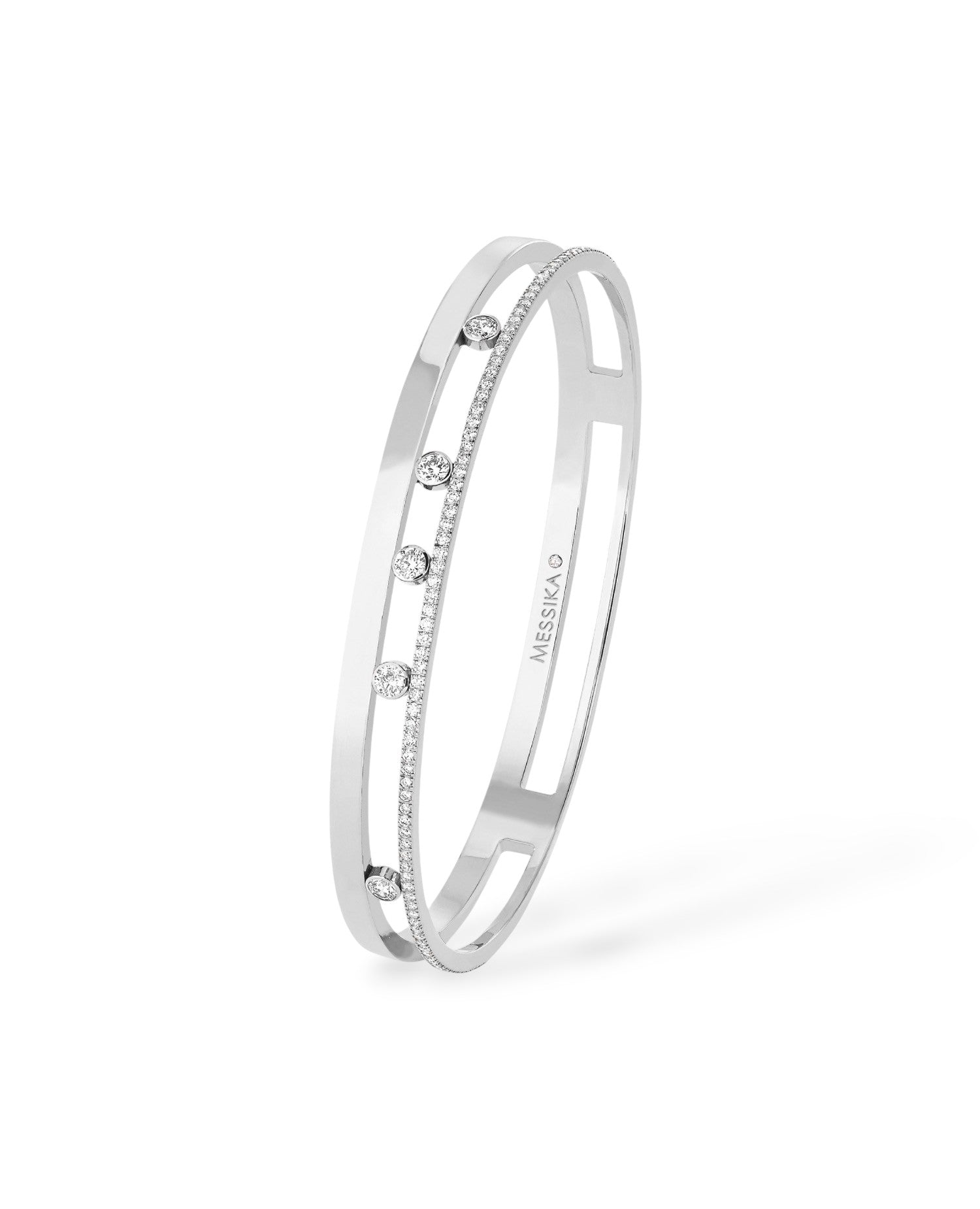 MSK  Bangle Move Romane Silver