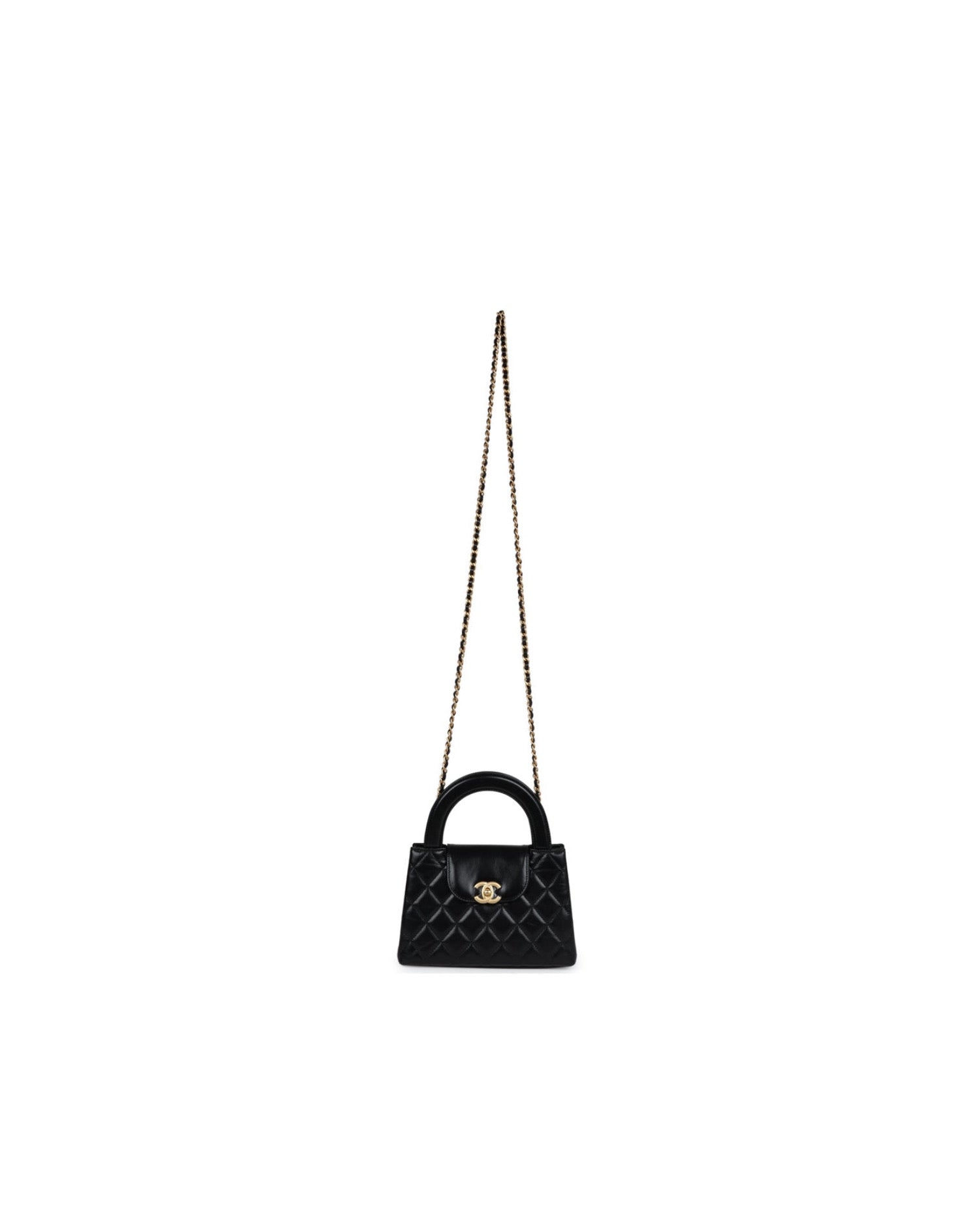 COCO Small Kelly Shopper Lambskin Black - COCO Image