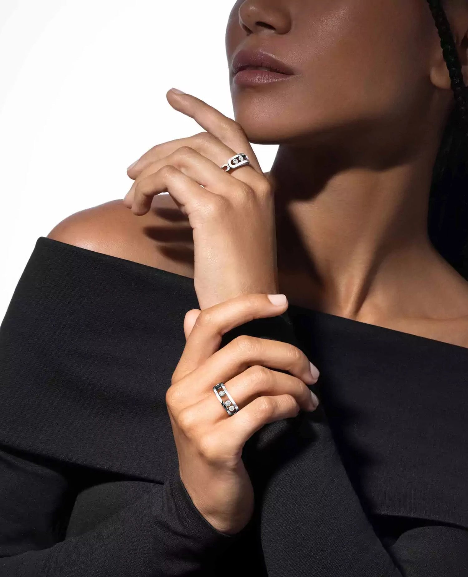 MSK Move Classique Ring Silver