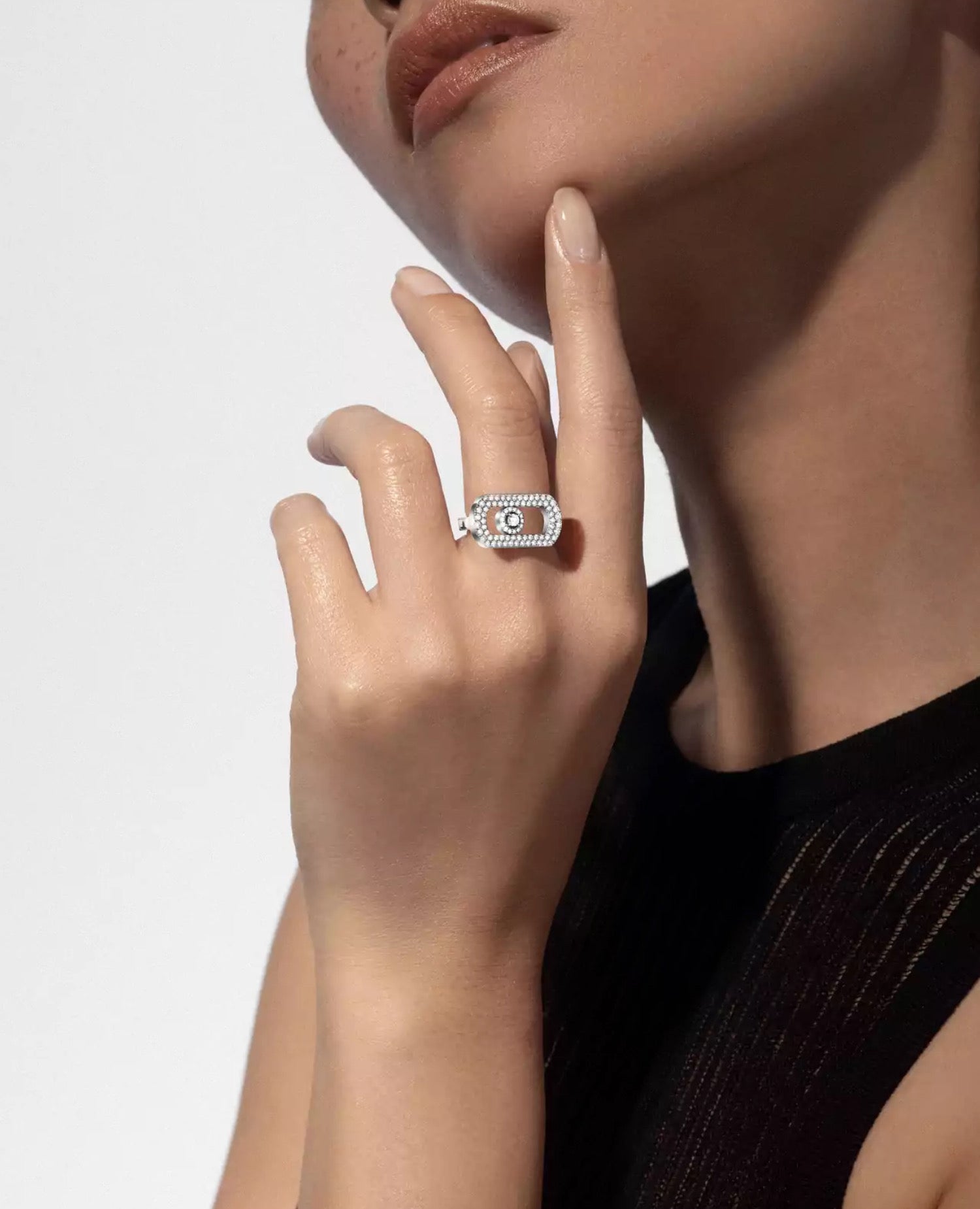 MSK So Move Pavé Ring