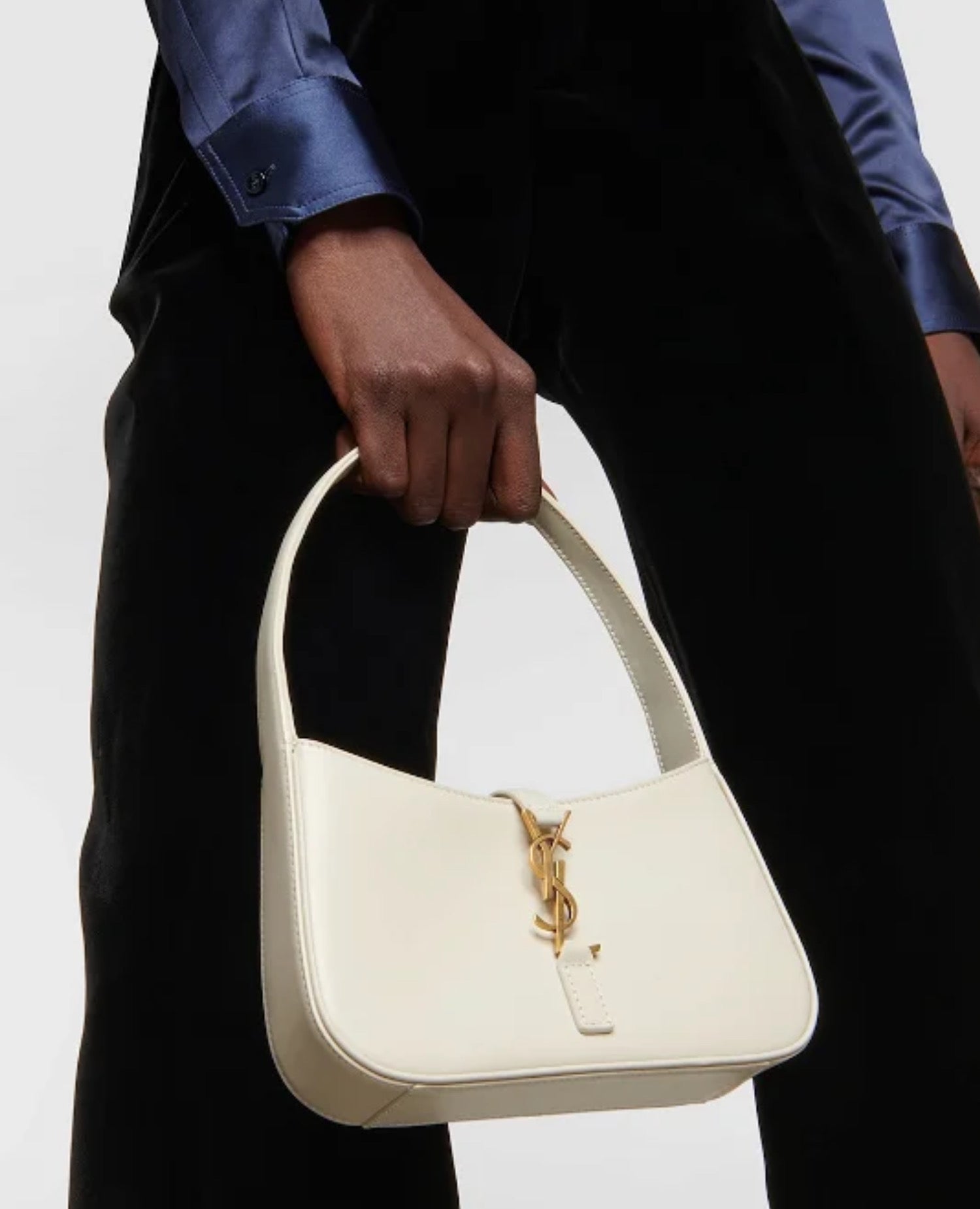 STL Mini Le 5 À 7 In Smooth Leather White