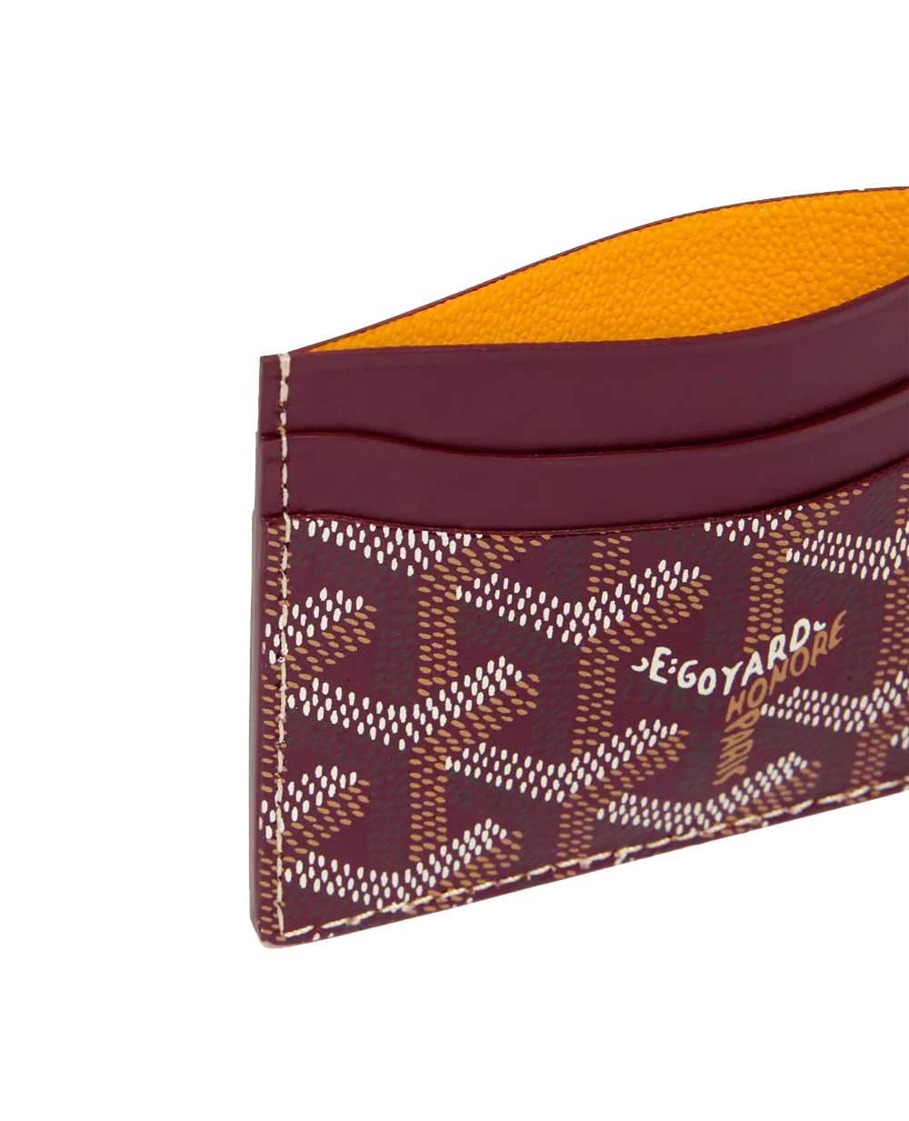GYD Saint-Sulpice Card Wallet Burgundy