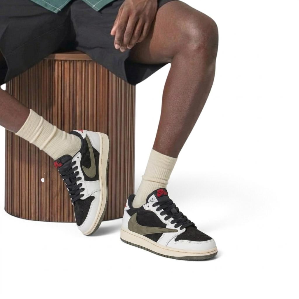 Nike Air Jordan 1 Retro Low OG SP Travis Scott Olive (W)