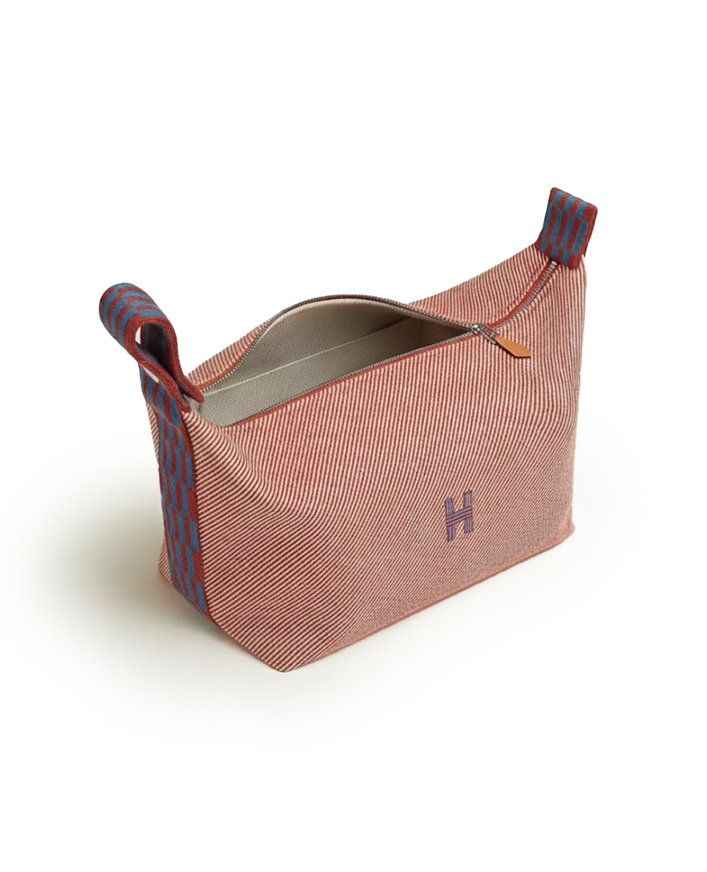 HMS Bride-a-Brac H Natte case, large model, Brown Navy