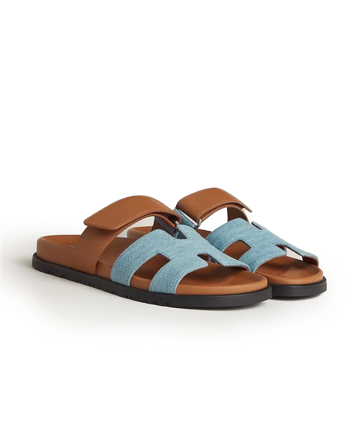 HMS Chypre Sandal Bleu Clair / Naturel