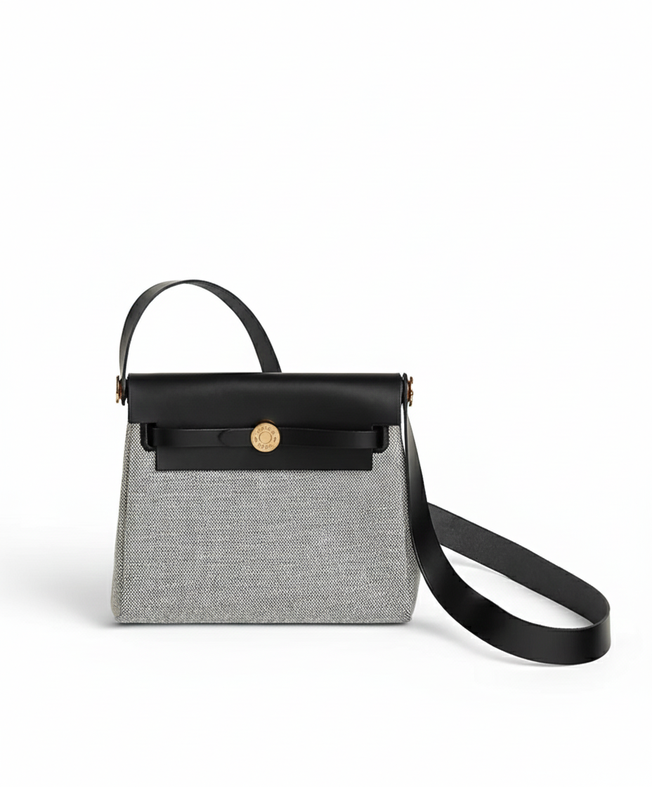 HMS Herbag Zip 20 Bag Ecru Black