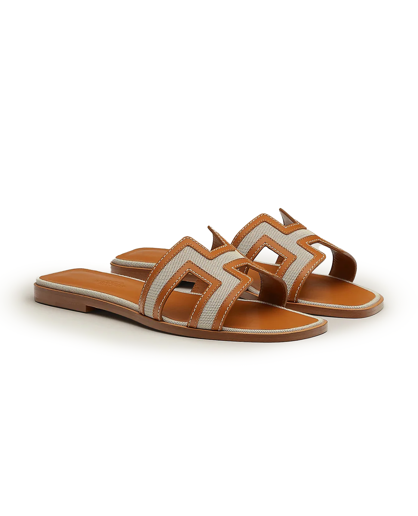 HMS Oran sandal Noisette / Beige Dore