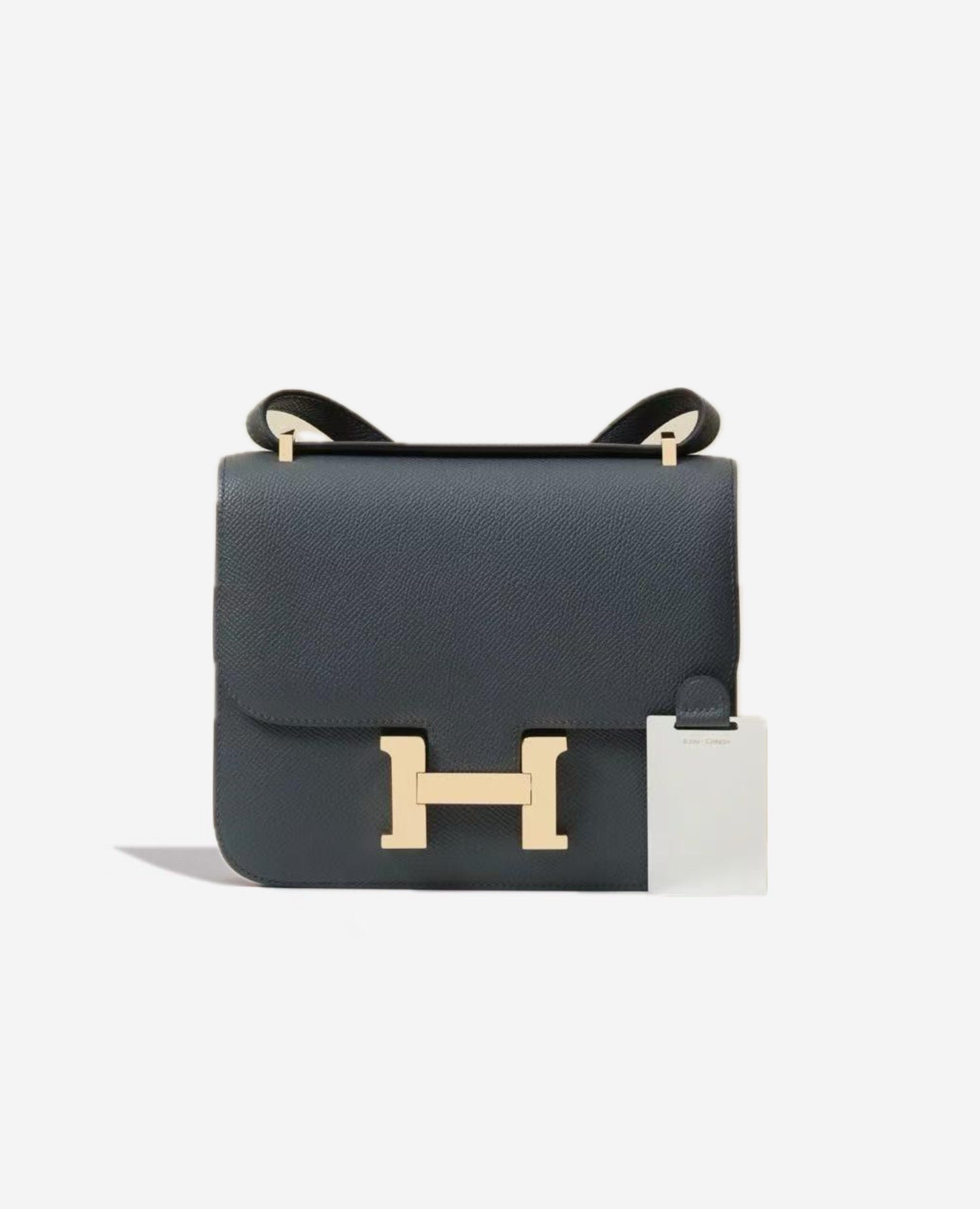 HMS Constance 18 Epsom Blue Indigo Gold Hardware