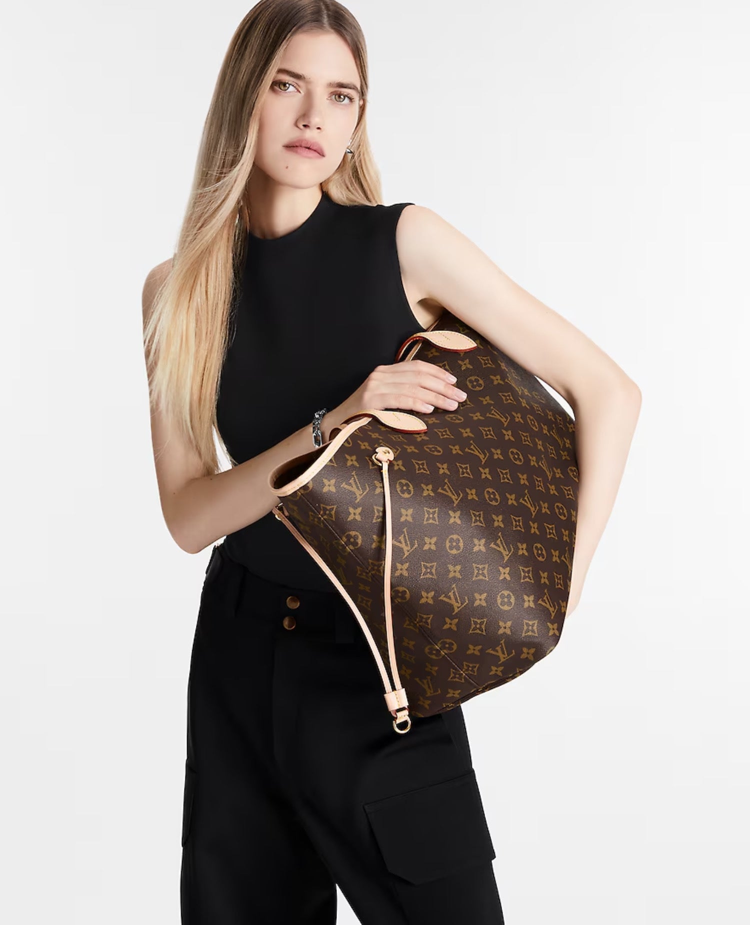 LVN Neverfull GM Brown