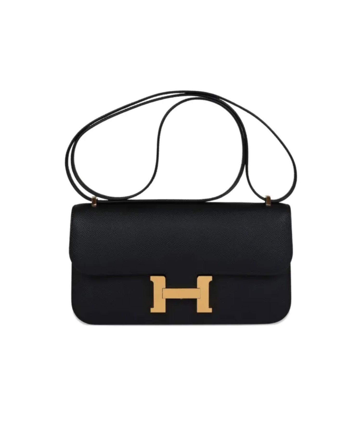 HMS Constance Elan Epsom Black Gold Hardware