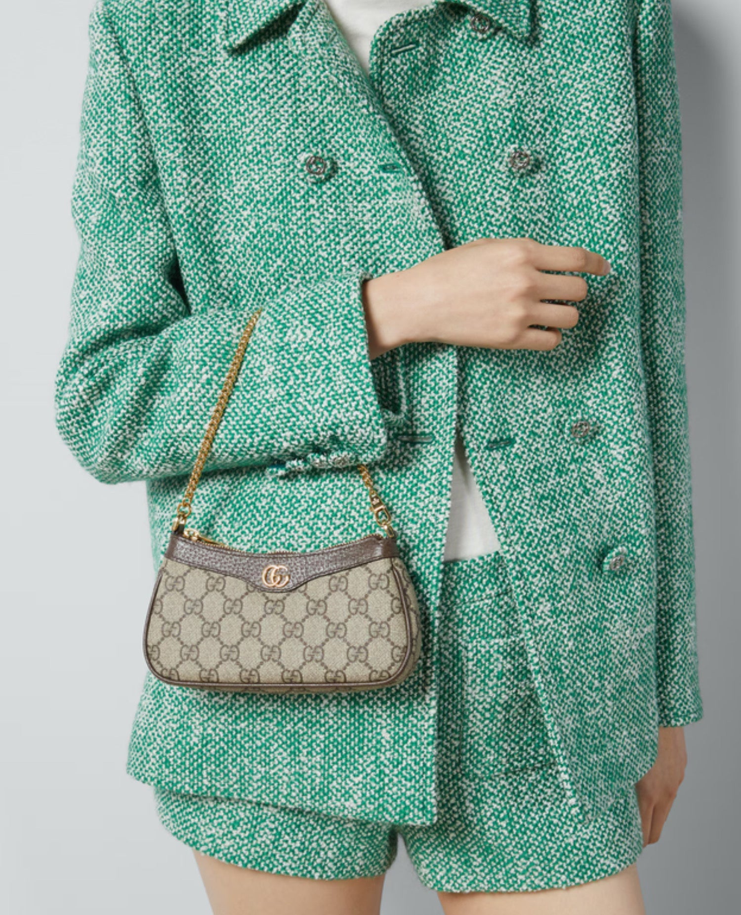 GCC Ophidia Mini Bag Beige & Ebony