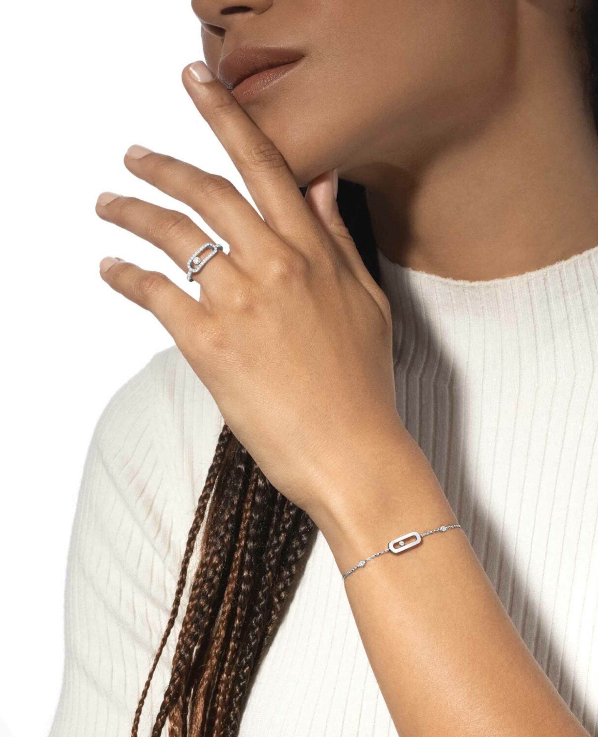 MSK Move Uno Bracelet Silver