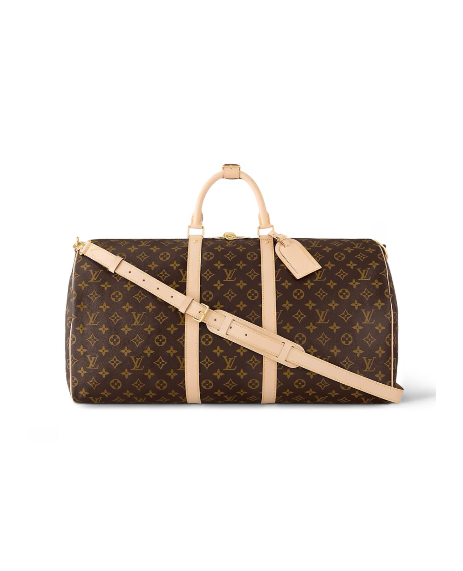 LVN Keepall 55 Monogram Coated Canvas