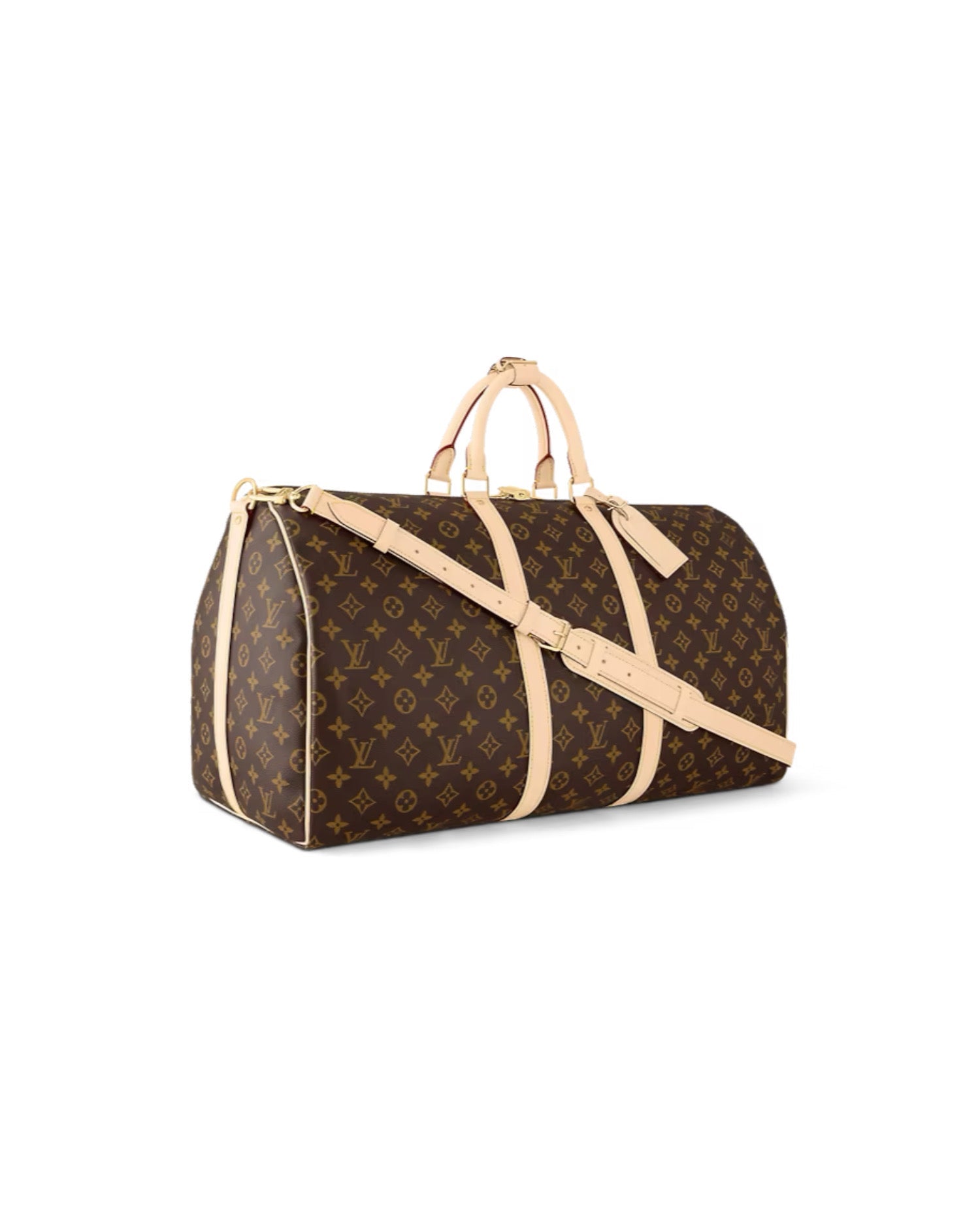 LVN Keepall 55 Monogram Coated Canvas