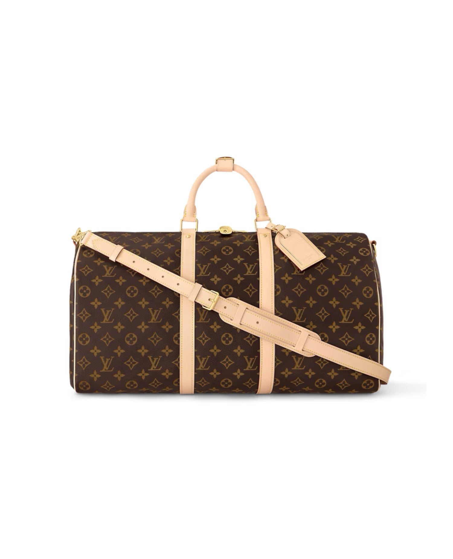 LVN Keepall 50 Monogram Coated Canvas