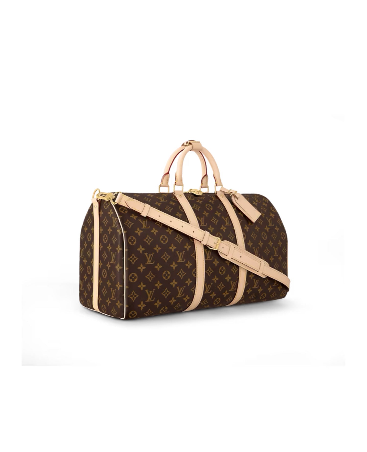 LVN Keepall 50 Monogram Coated Canvas