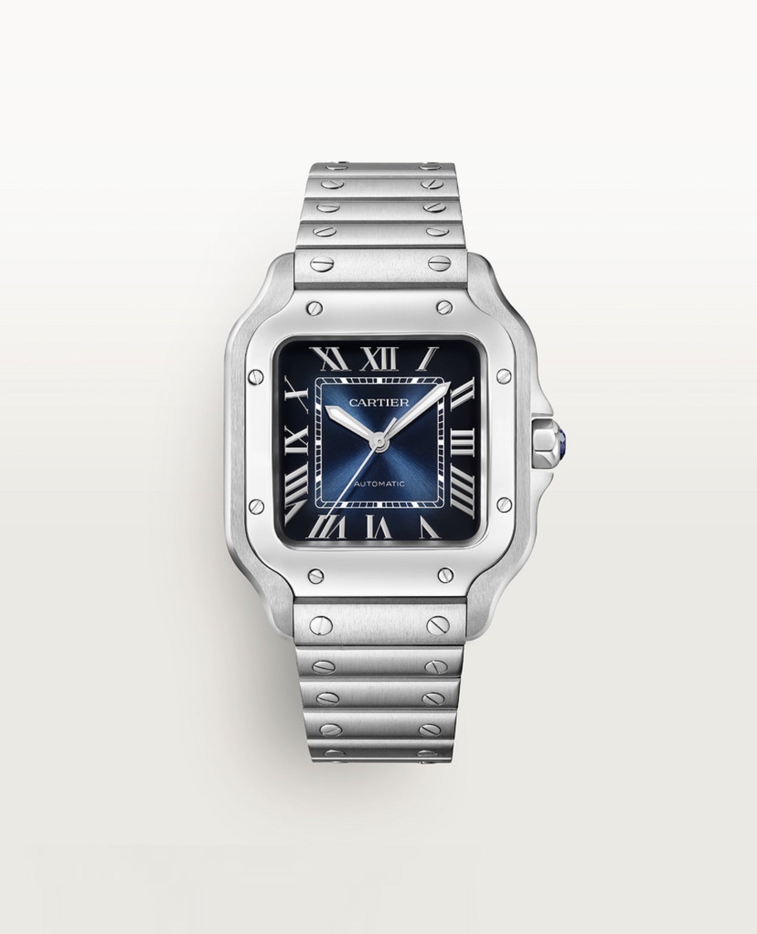 CRT Santos de CRTwatch, Medium Model, Blue Dial