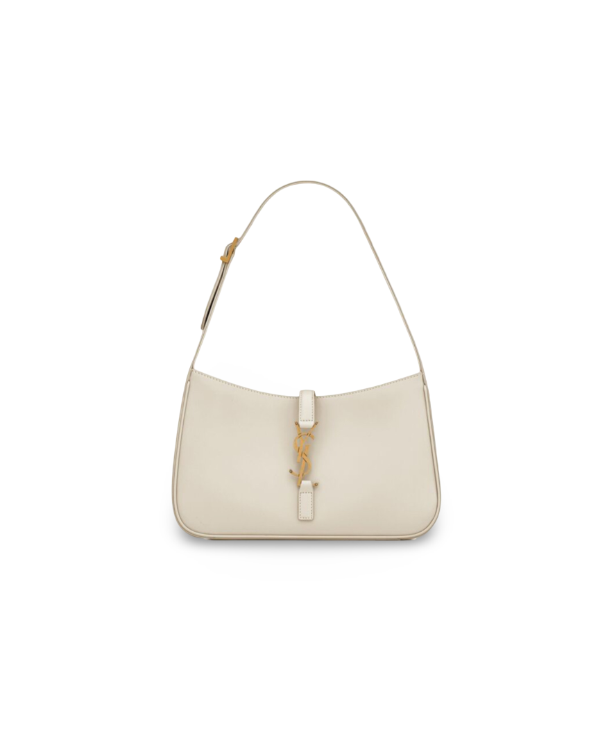 STL Le 5 À 7 Hobo In Smooth Leather White