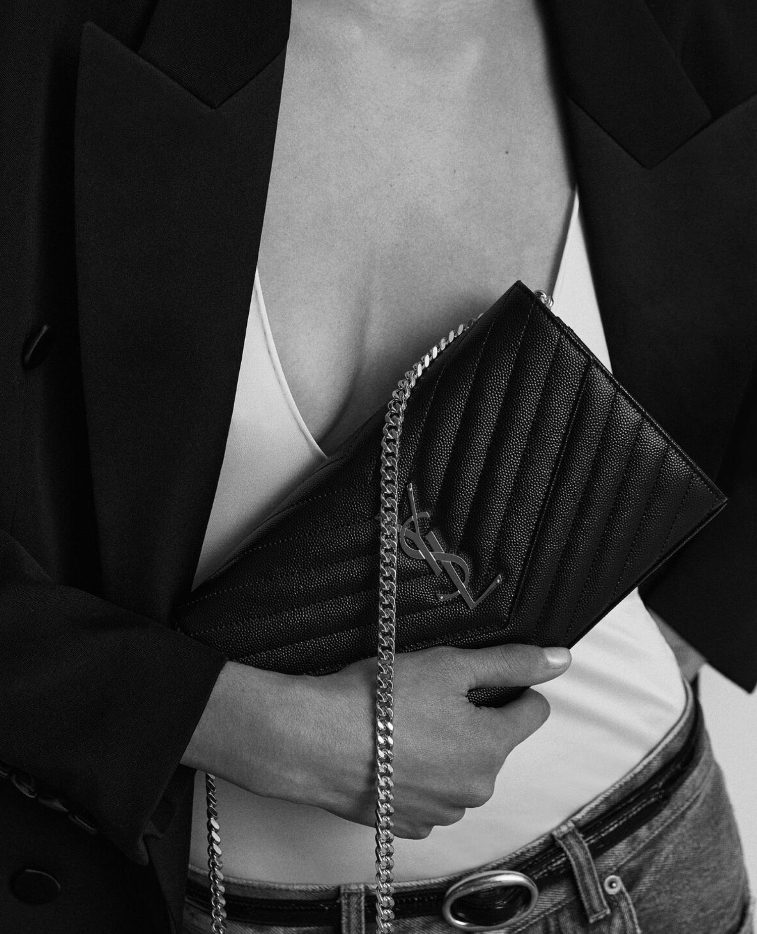 STL Cassandre Matelassé Chain Wallet