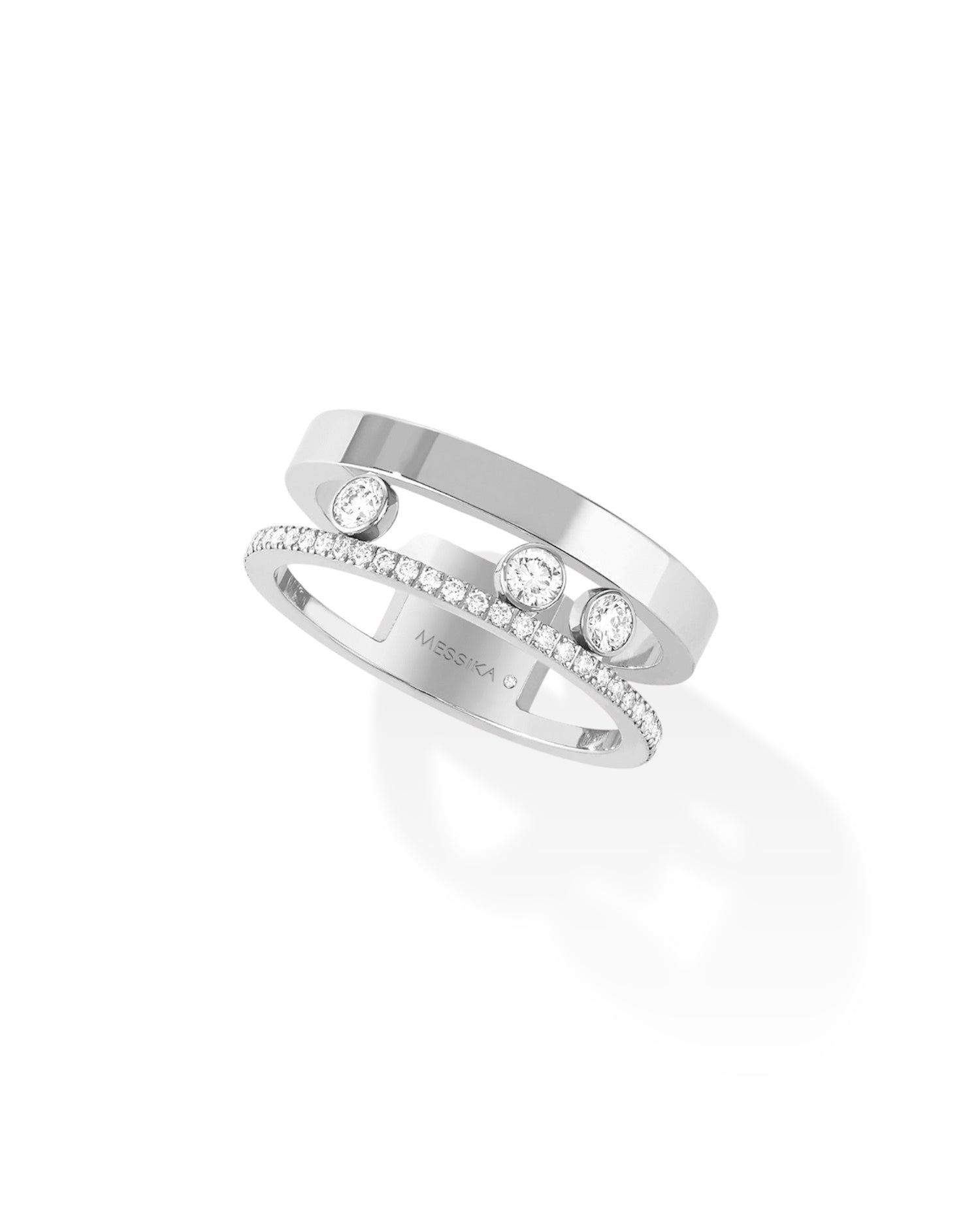MSK  Move Romane Ring Silver