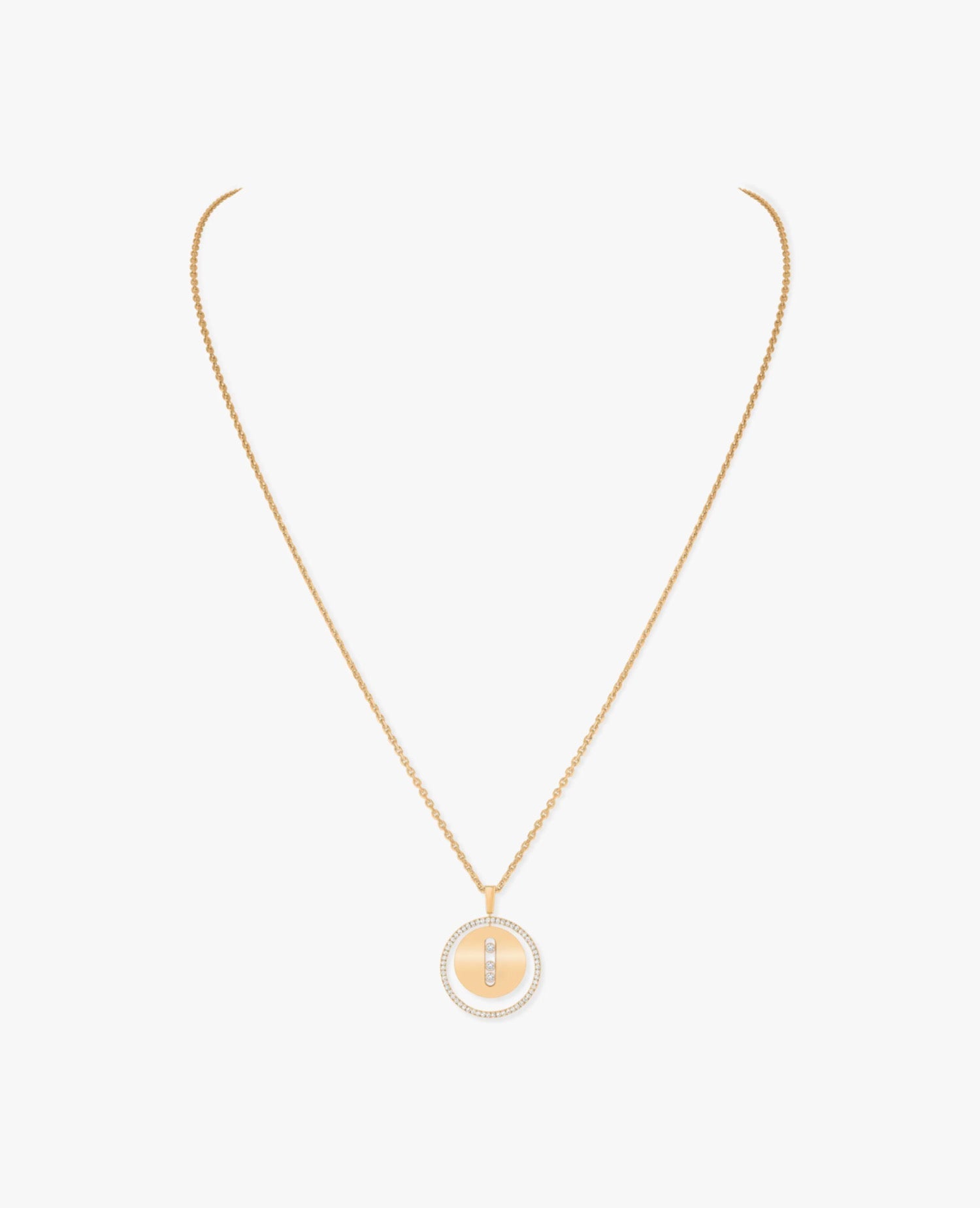 MSK  Lucky Move MM Necklace Yellow Gold