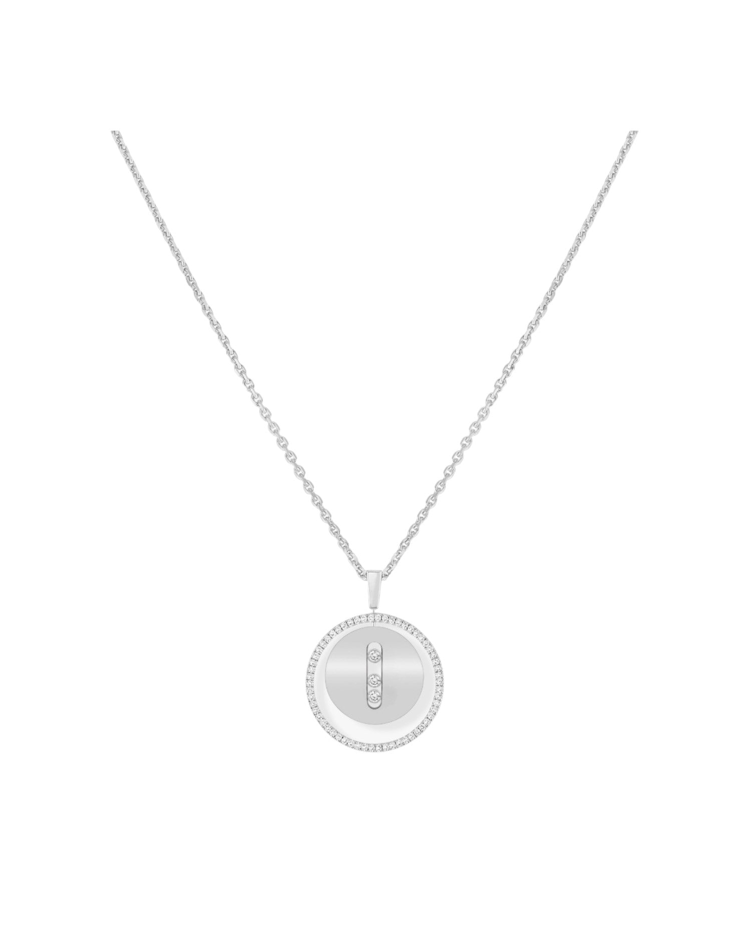 MSK Lucky Move MM Necklace Silver