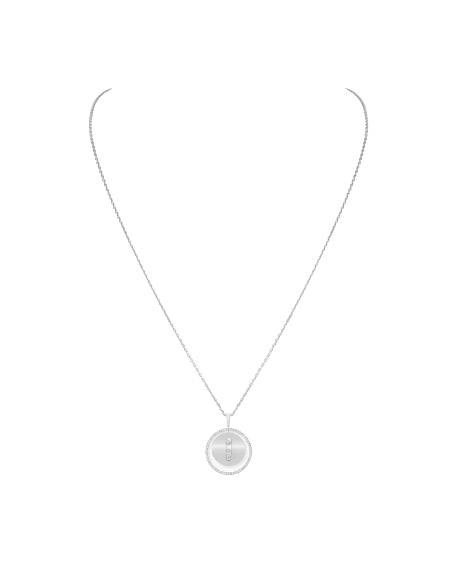 MSK Lucky Move MM Necklace Silver