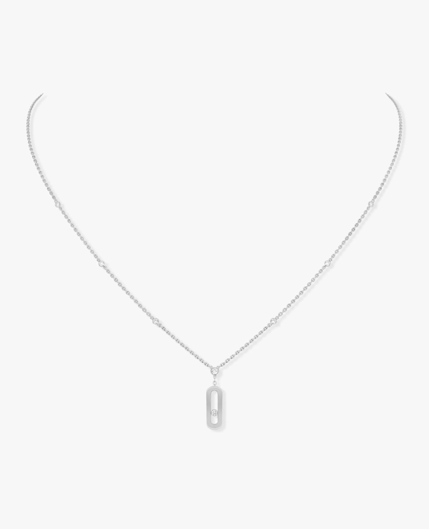 MSK  Move Uno Long Necklace - MSK Image