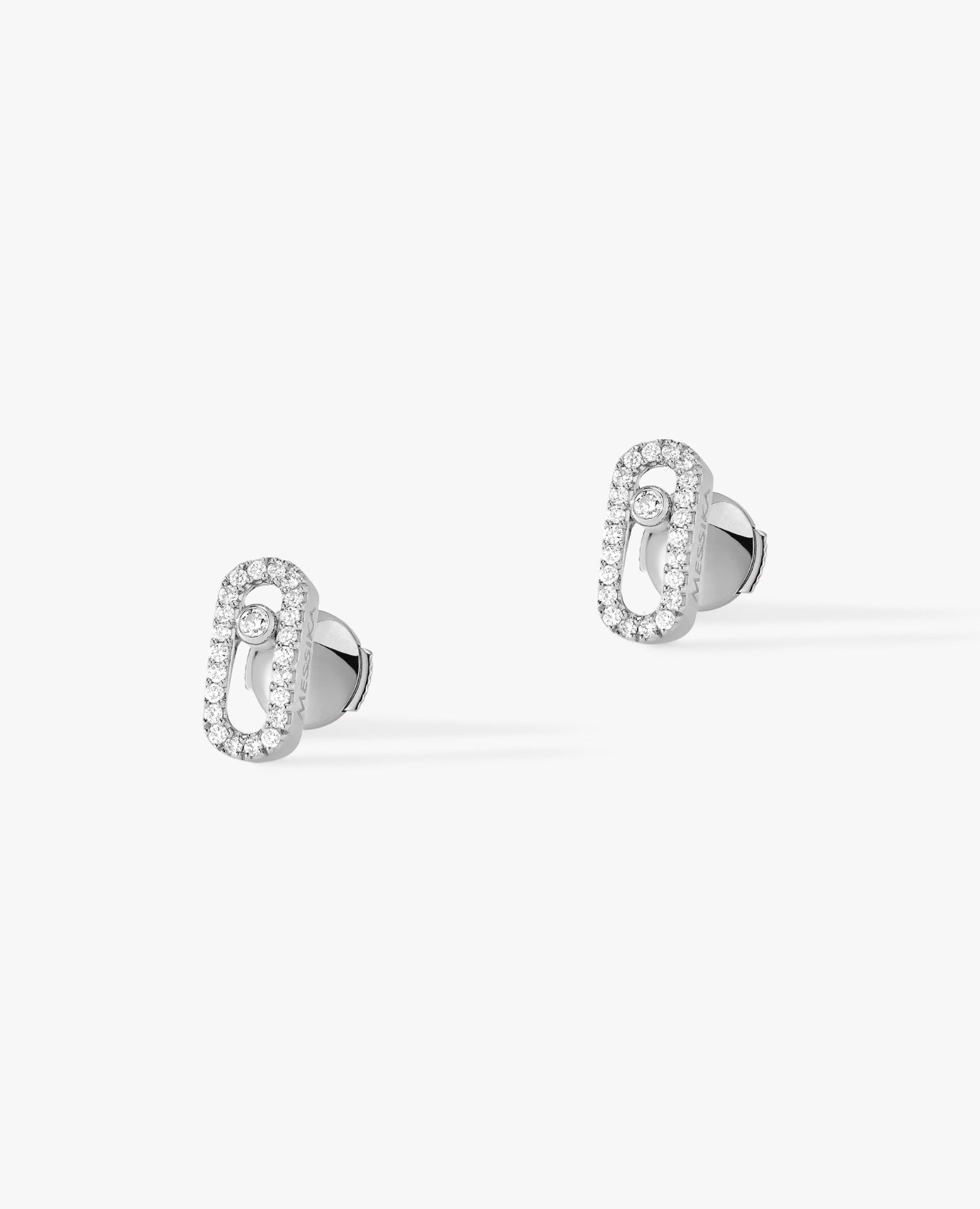 MSK  Move Uno Earrings Silver